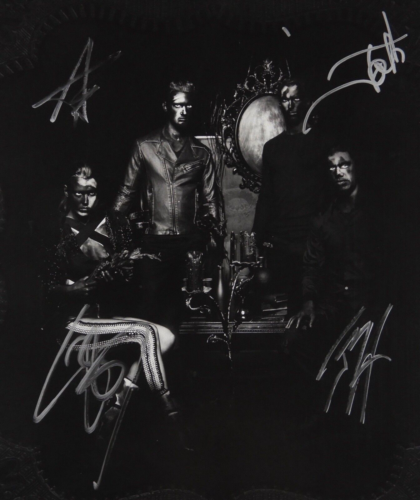 Halestorm JSA Autograph Signed Record Album The Strange Case Of...