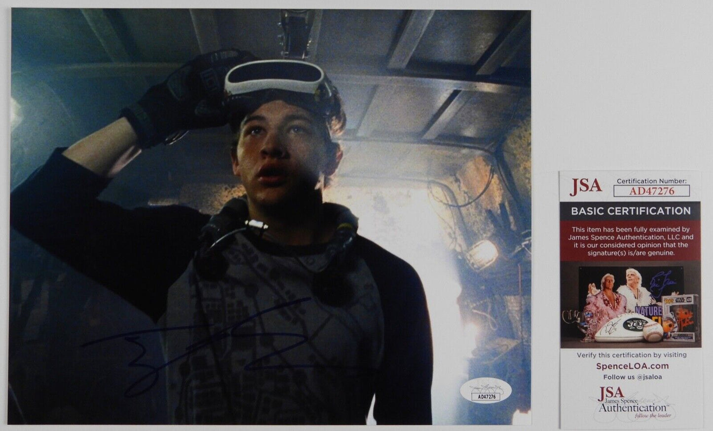 Tye Sheridan JSA Signed Autograph Photo 8 x 10