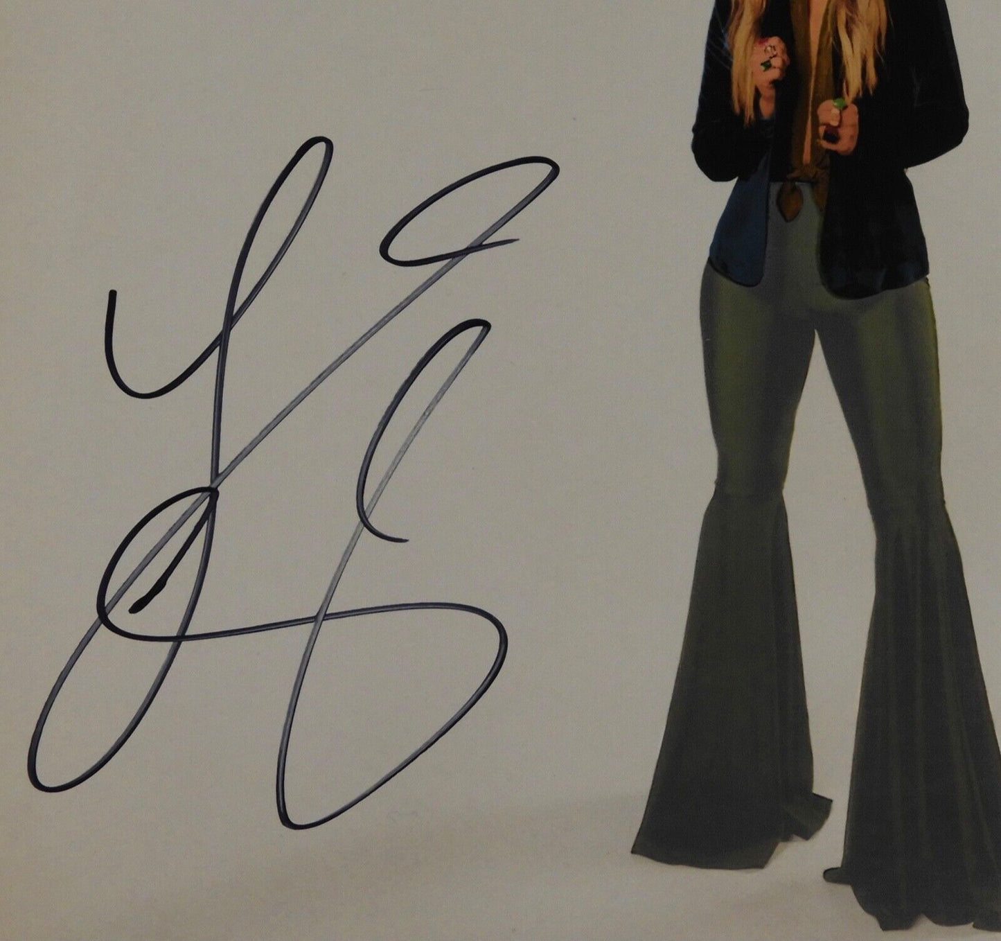 Lainey Wilson JSA Signed Autograph Album Record Bell Bottom Country