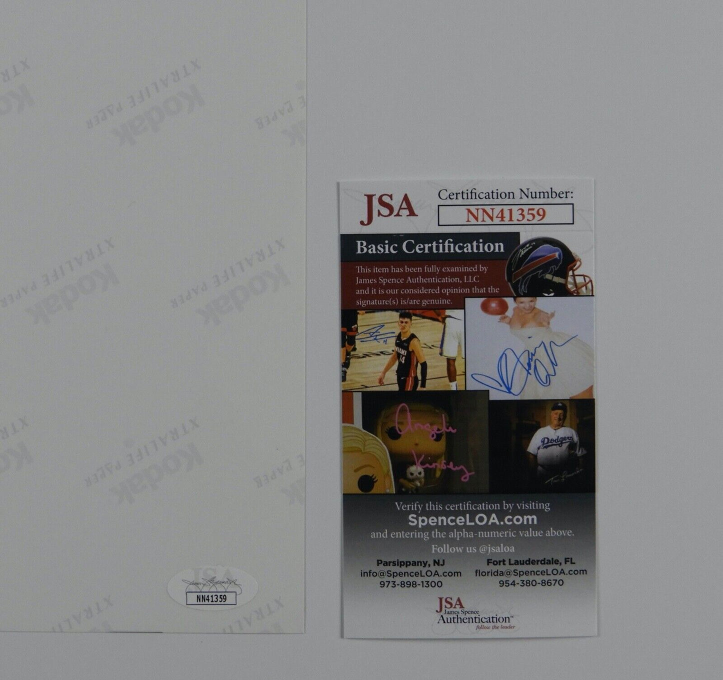 Gary Busey Signed JSA Autograph 8 x 10 photo