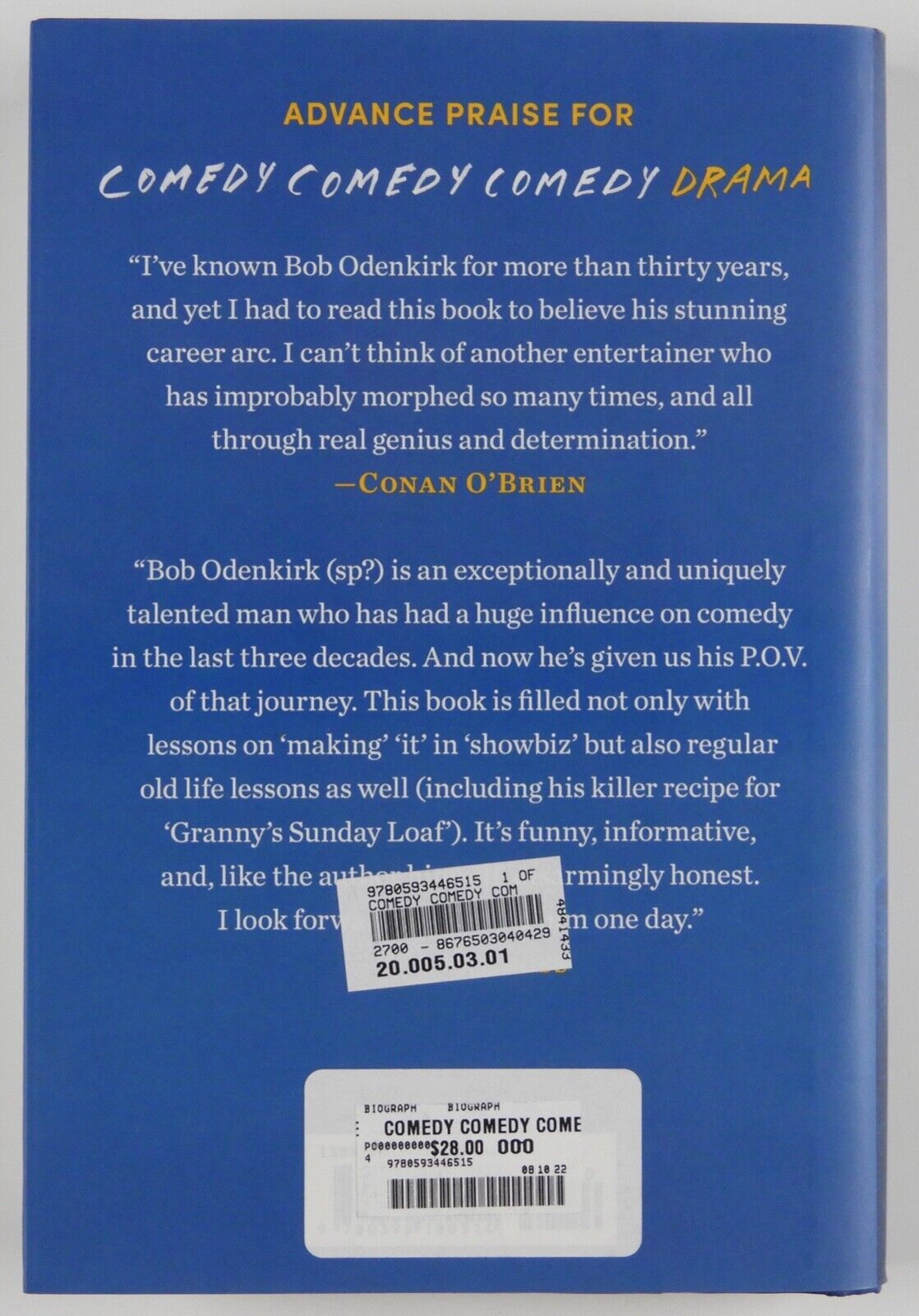 Bob Odenkirk JSA Signed Autograph Book Comedy Drama Better Call Saul