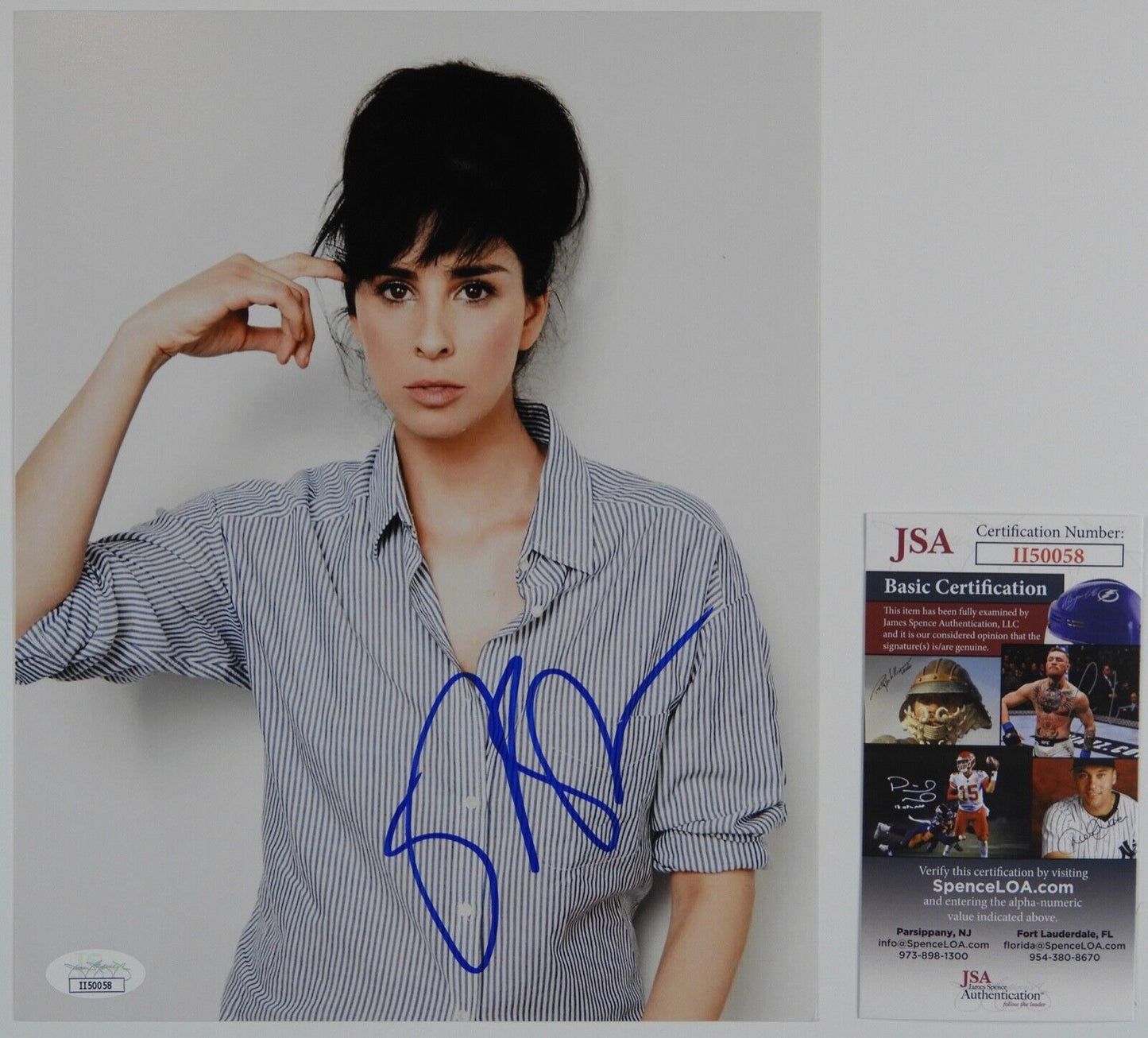 Sarah Silverman Autograph JSA 8 x 10 Signed Photo