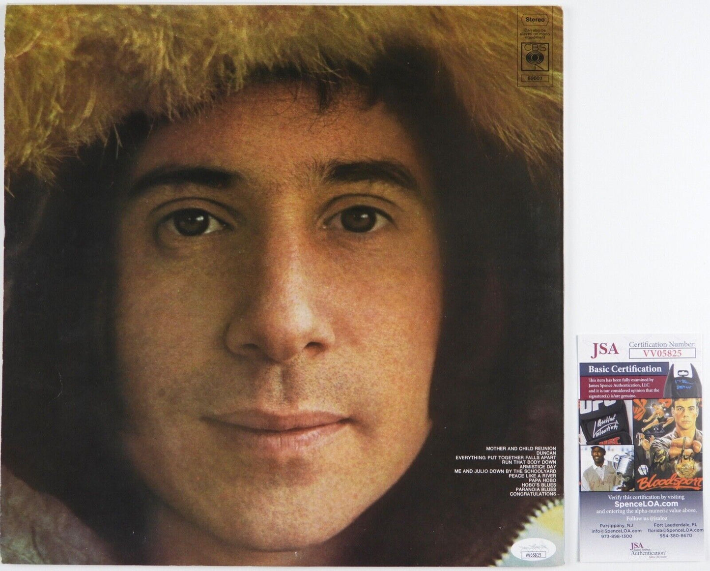 Paul Simon JSA Signed Autograph Album Record Vinyl