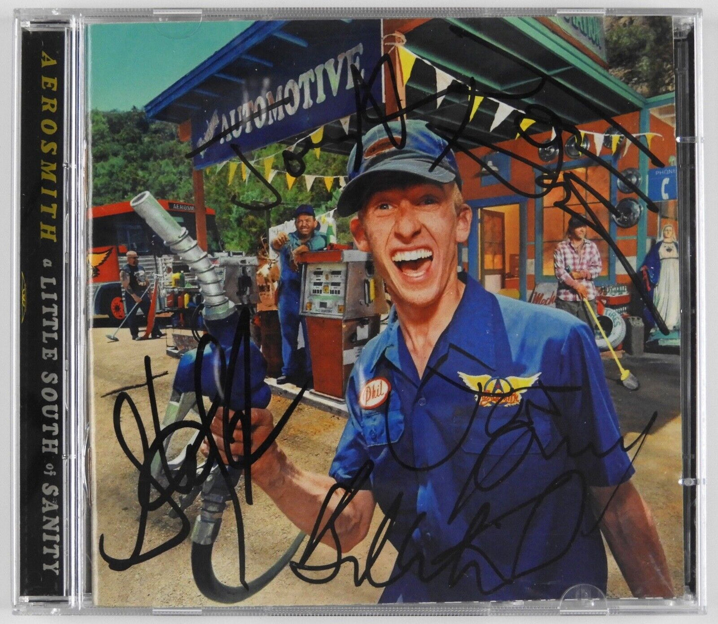 Aerosmith JSA Autograph Fully Signed CD Booklet Steven Tyler +