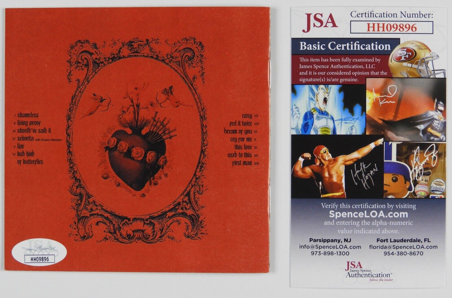 Camila Cabello Romance JSA Signed Autograph CD Booklet