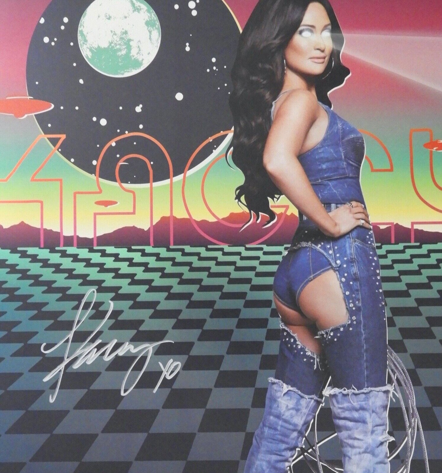 Kacey Musgraves Signed Autograph Oh What A Night Tour Poster Lithograph