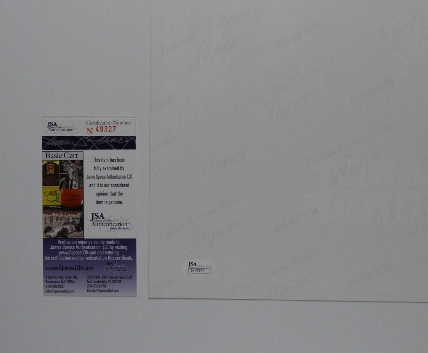 Rose Mcgowan Planet Terror Autograph Signed 12 x 18 photo JSA