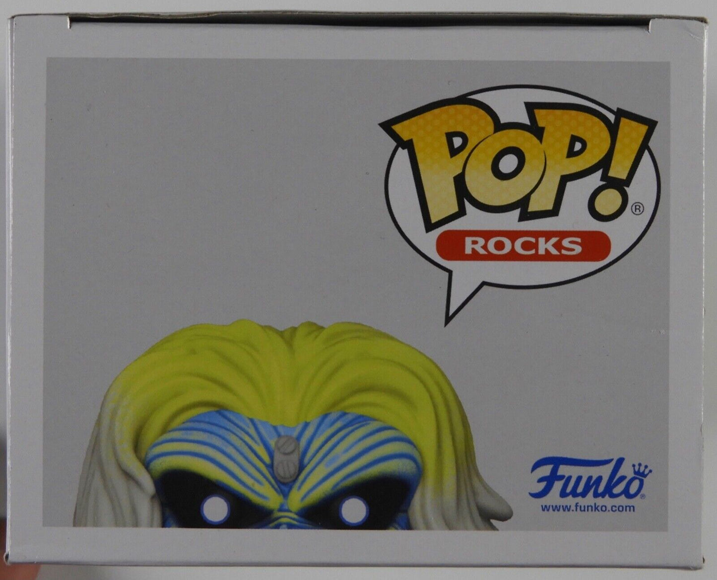 Derek Riggs JSA Autograph Signed Eddie Iron Maiden FUNKO POP #249