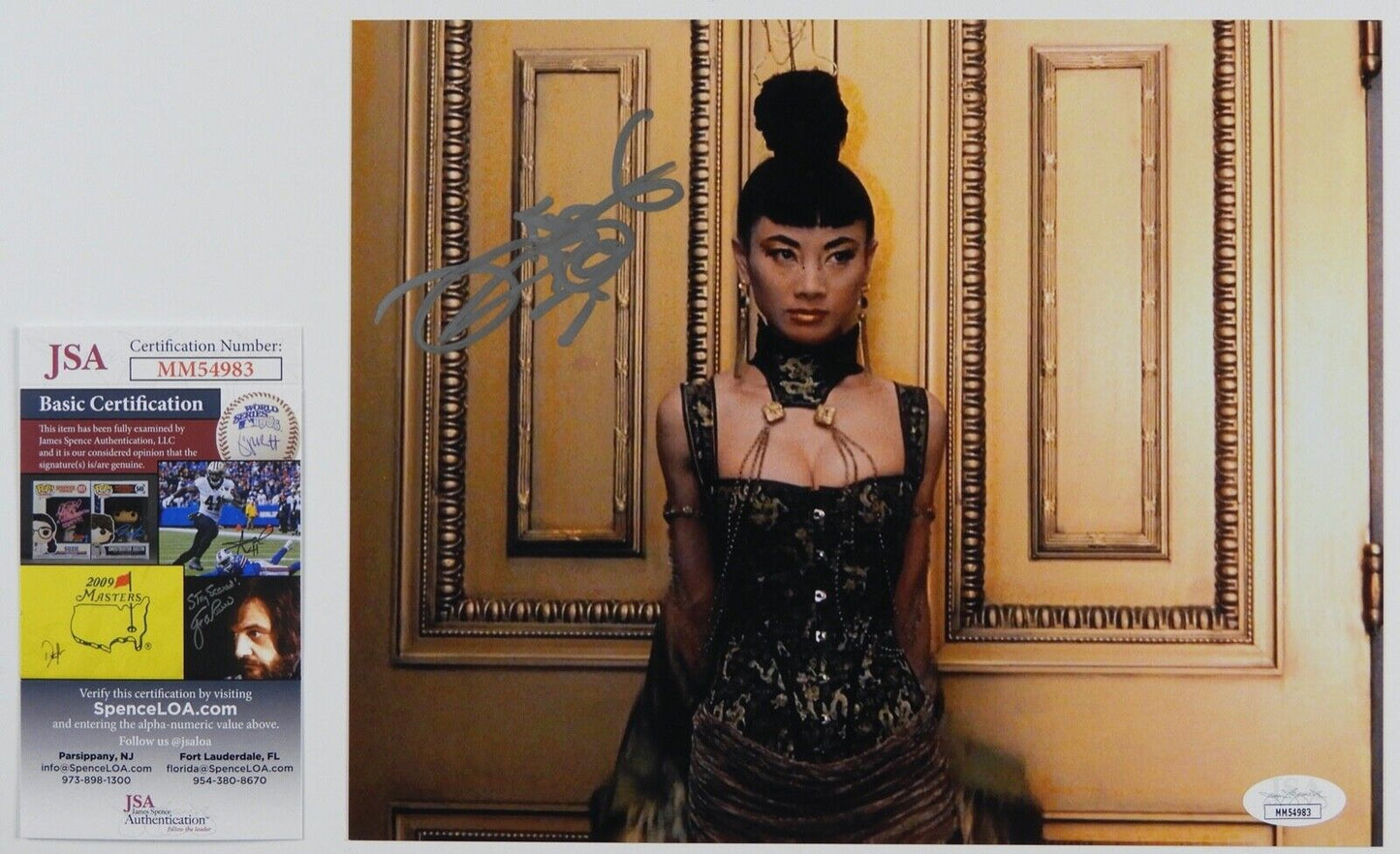 Bai Ling Autograph JSA 8 x 10 Signed photo