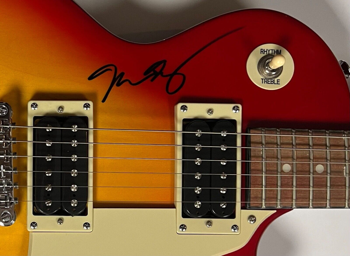 Disturbed JSA Fully Signed Autograph Guitar JSA Les Paul