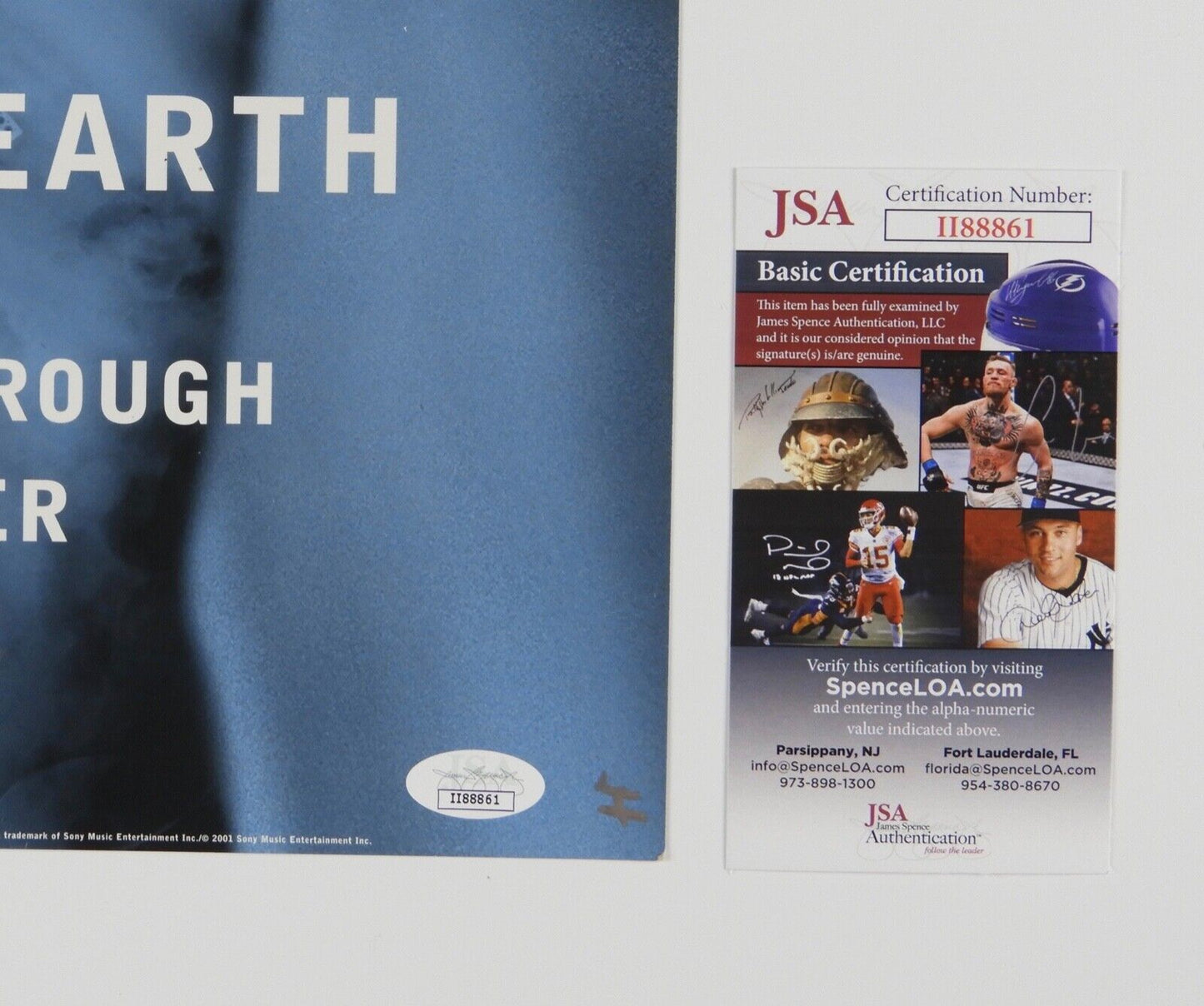 Ozzy Osbourne JSA Signed Autograph Album Flat Down To Earth