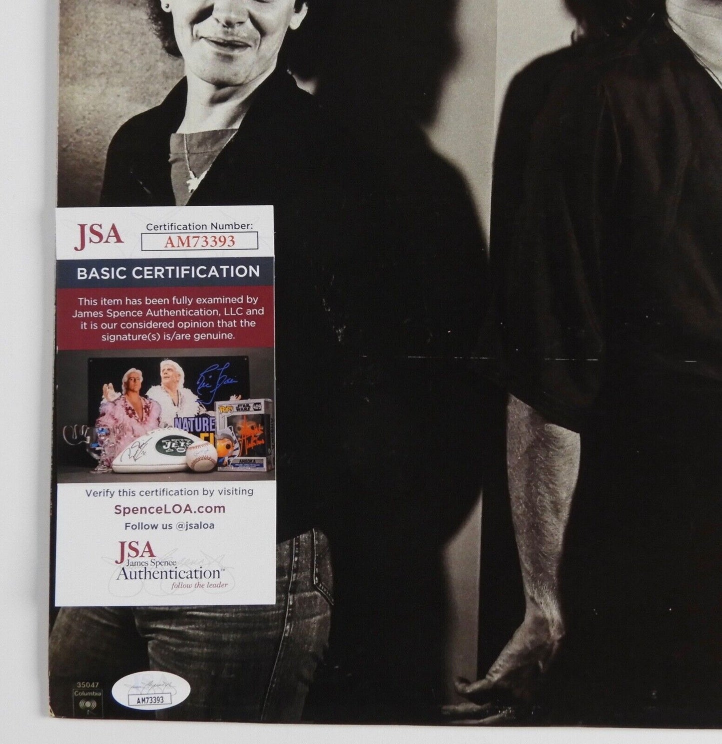 Air Supply JSA Signed Autograph Record Vinyl Graham Russell Hitchock