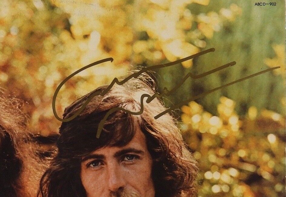 Graham Nash Signed Autograph JSA Album Vinyl Record Wind On The Water