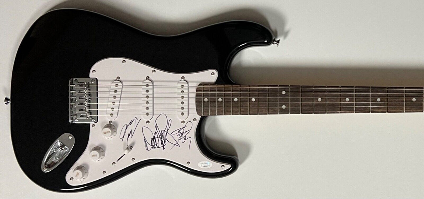 Kings X JSA Fully Autograph Signed Stratocaster Guitar Ty Tabor Gaskill Pinnick