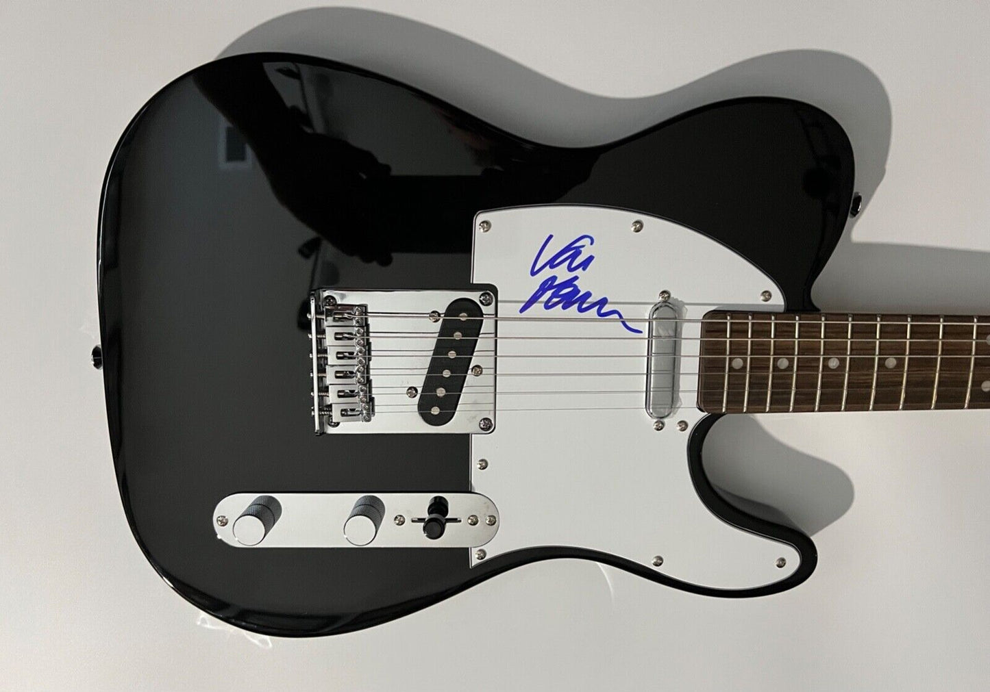 Van Morrison Autograph Signed Telecaster Fender Squier Guitar Epperson REAL COA