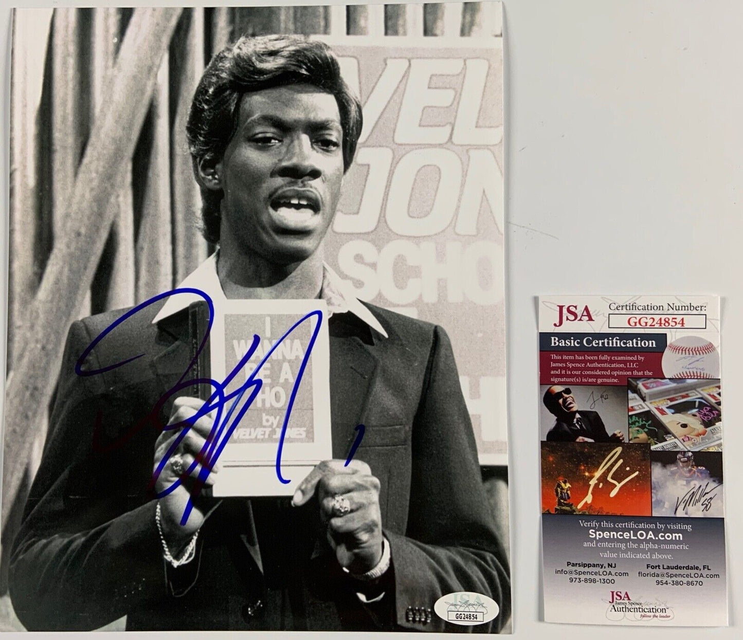Eddie Murphy Saturday Night Live JSA Autograph Signed Photo 8 x 10