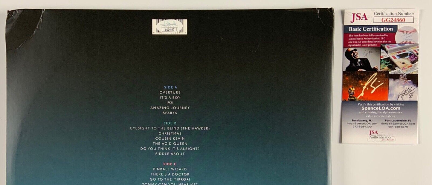 Roger Daltrey The Who Signed JSA Autograph Signed Album Tommy Ochestral