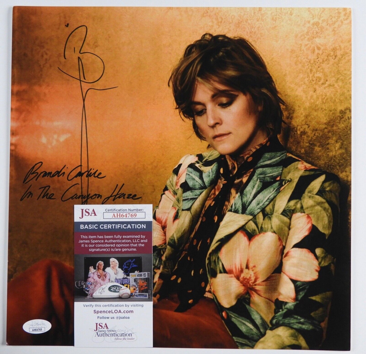 Brandi Carlile JSA Autograph Signed Lithograph In The Canyon Haze