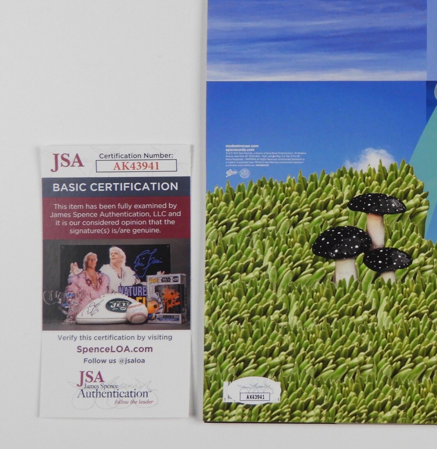 Modest Mouse JSA Signed Autograph Album Record The Golden Casket