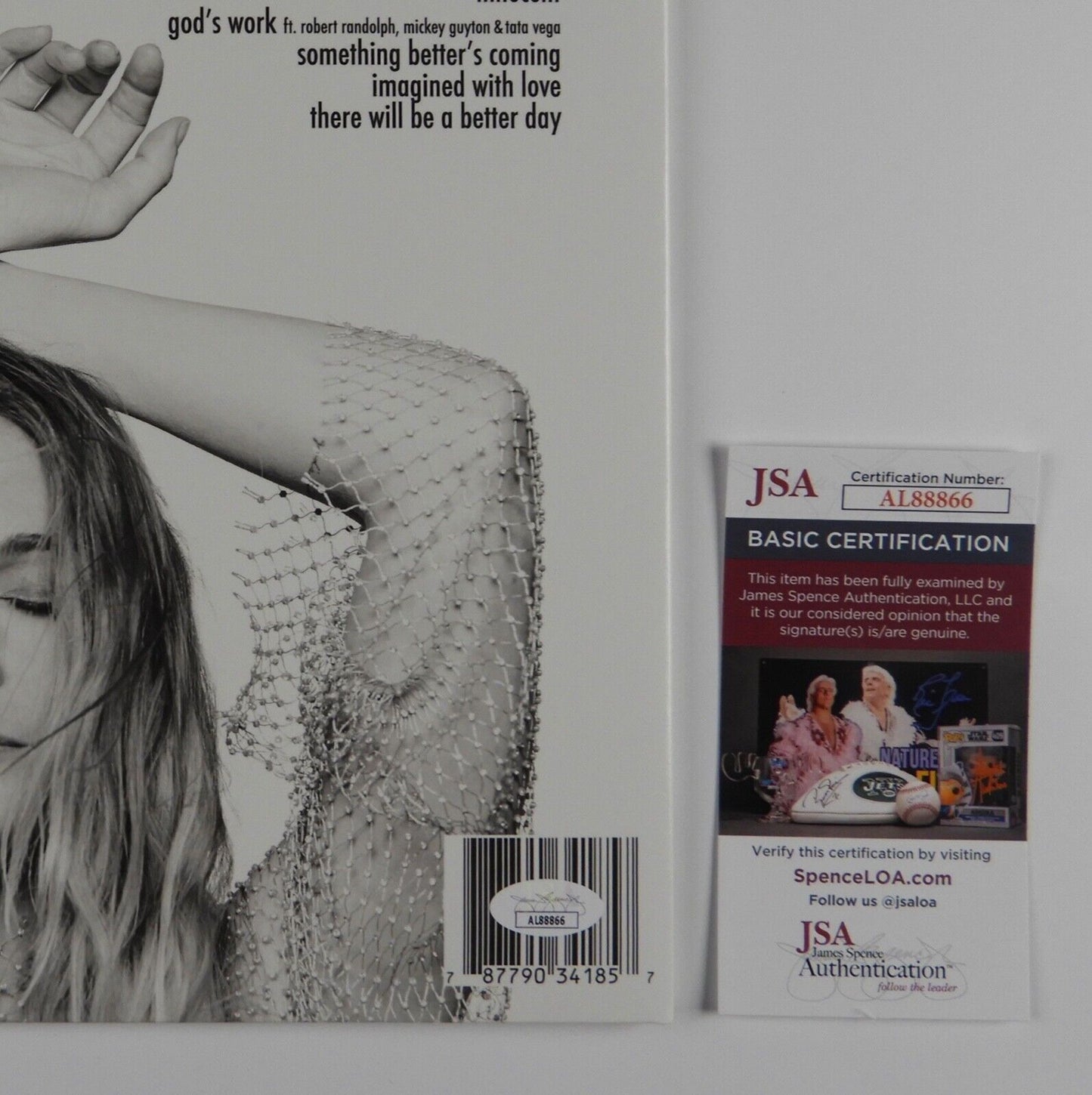 Leann Rimes JSA Signed God's Work Signed Autograph Album Vinyl Record