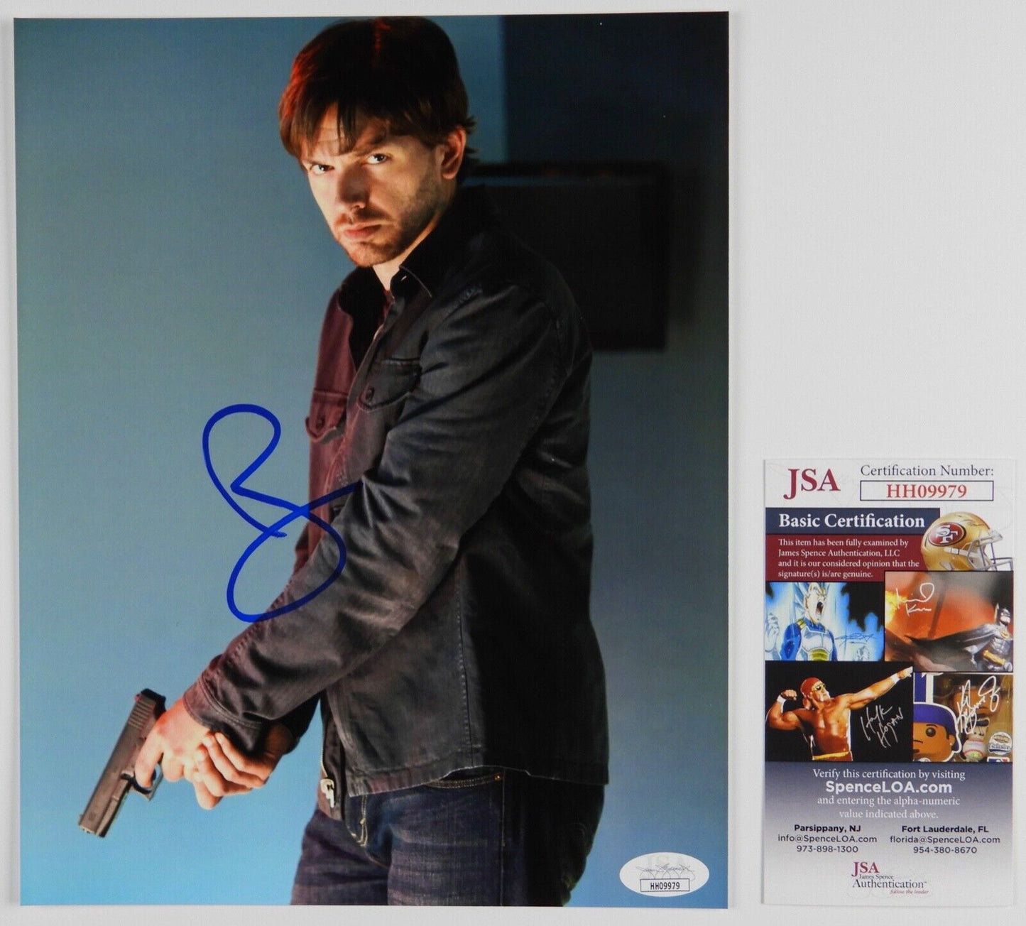 Paul Scheer NTSF JSA signed autograph 8 x 10 Photo