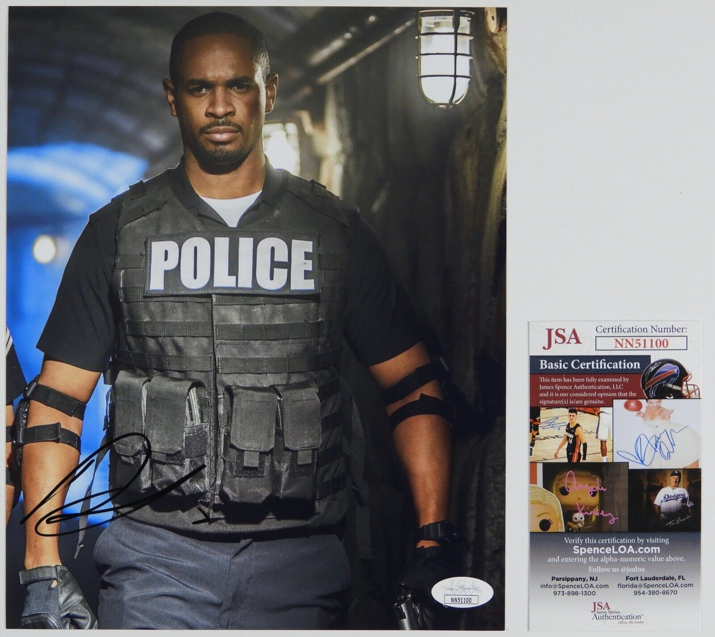 Damon Waynes Jr Signed Autograph JSA Photo 8 x 10