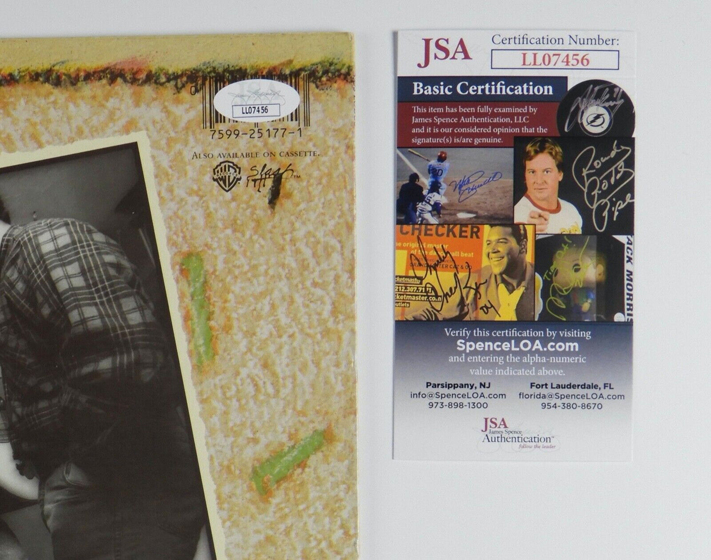 Los Lobos JSA Signed Autograph Album Record Vinyl How Will The Wolf Survive