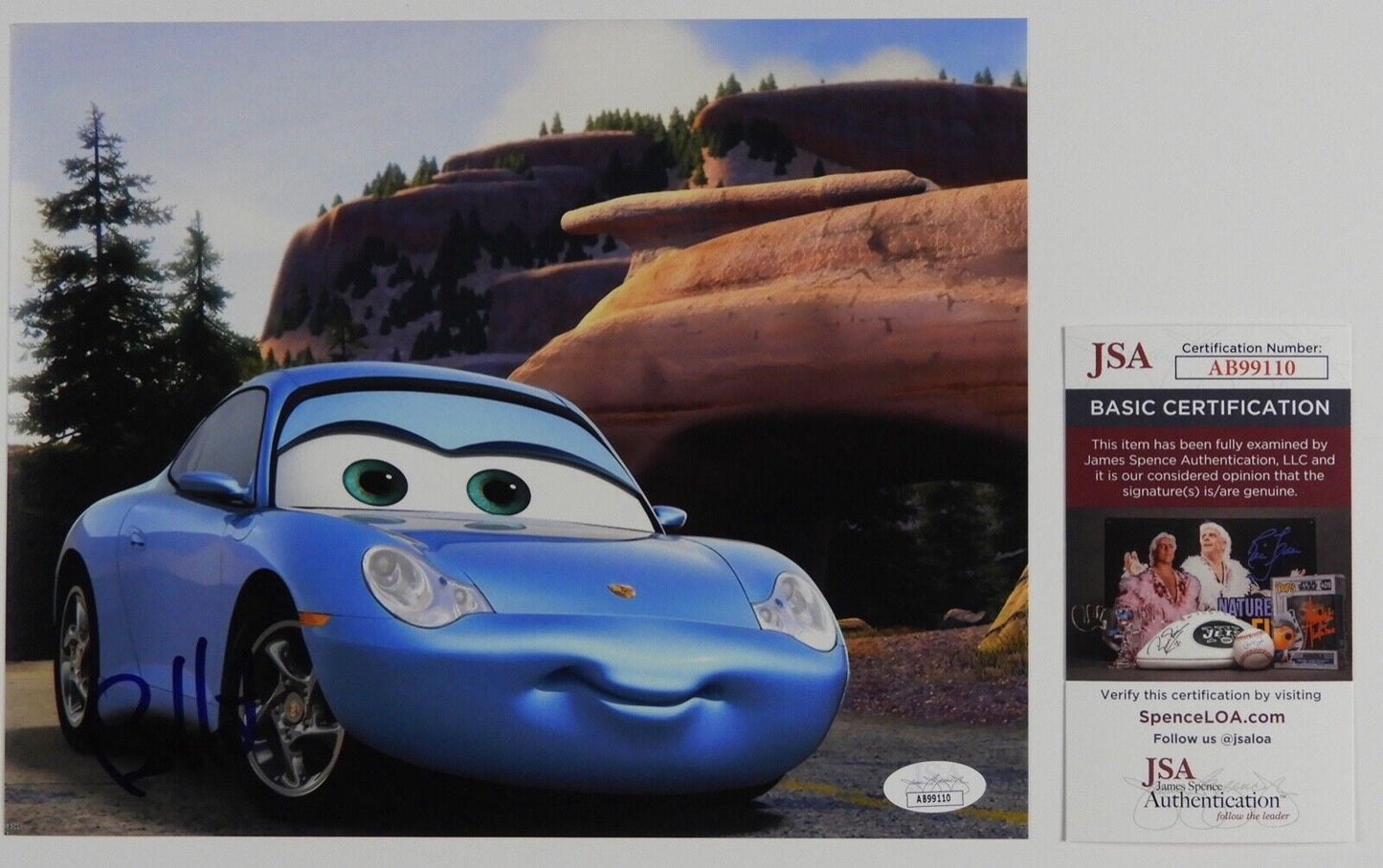 Bonnie Hunt JSA Signed Autograph Photo 8 x 10 Cars