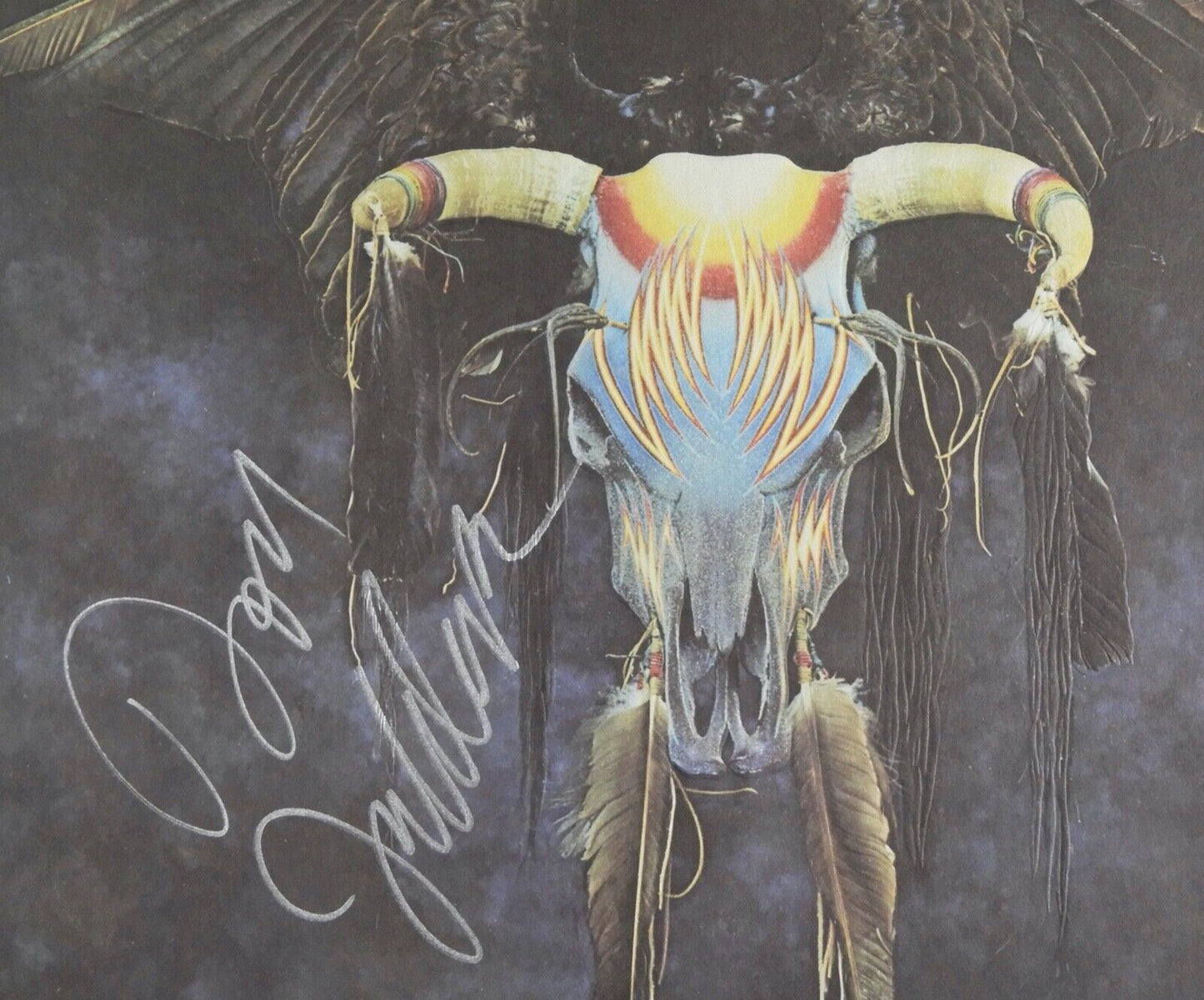 Don Felder Eagles JSA Signed Autograph Album Vinyl Record One Of These Nights