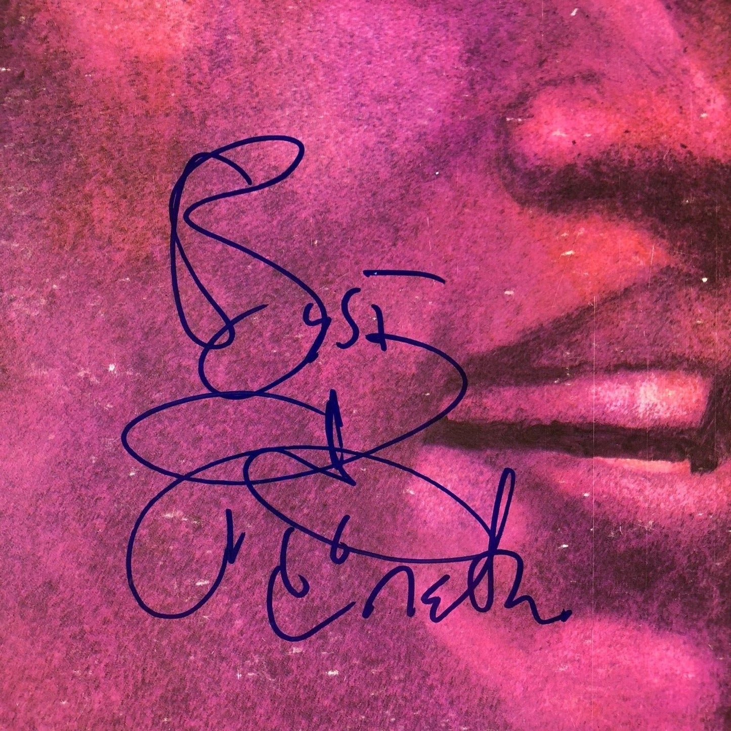 Aretha Franklin Soft And Beautiful Autograph Signed Album JSA COA Vinyl Record