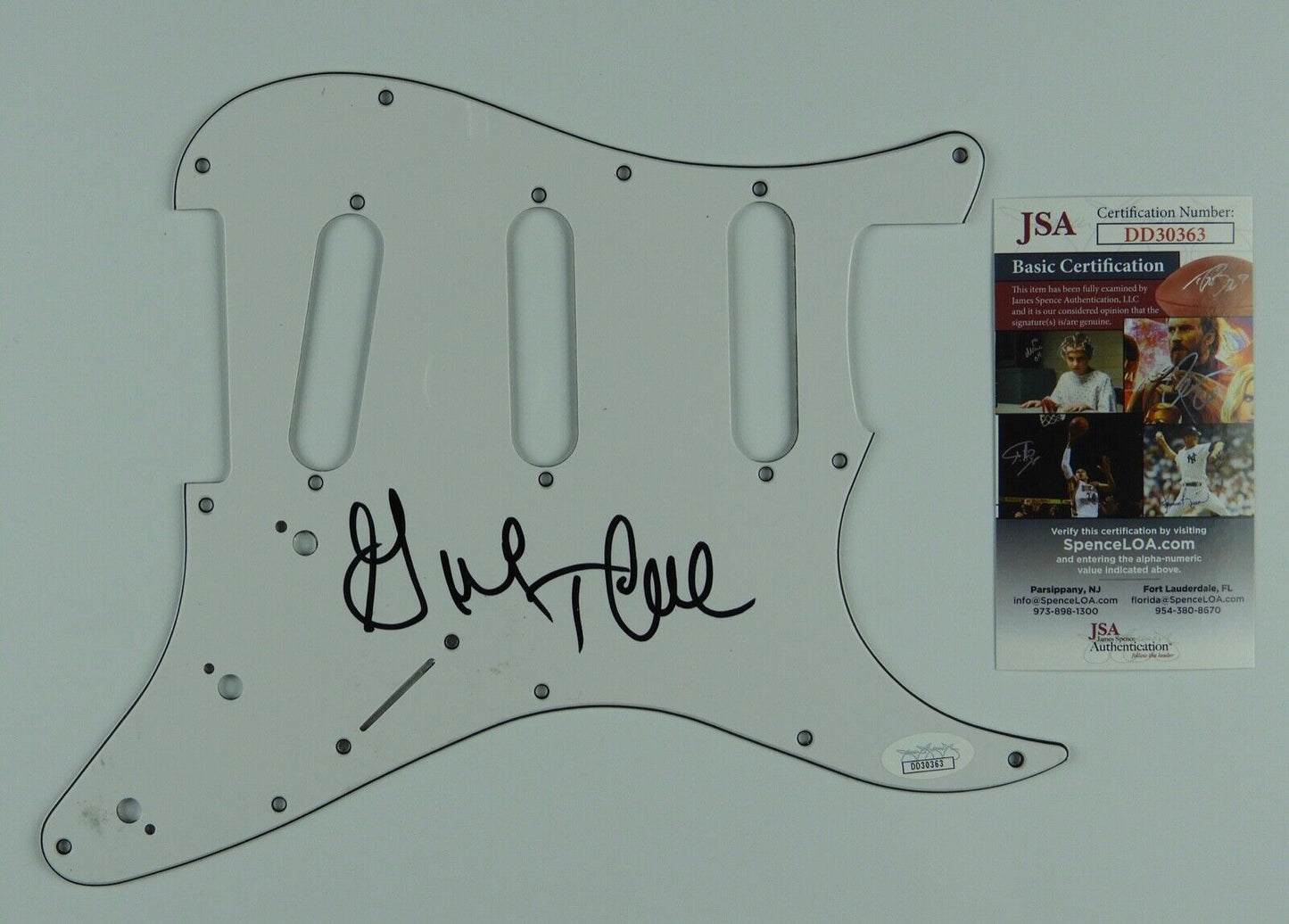 George Thorogood Autograph Signed Stratocaster Fender Guard JSA Guitar