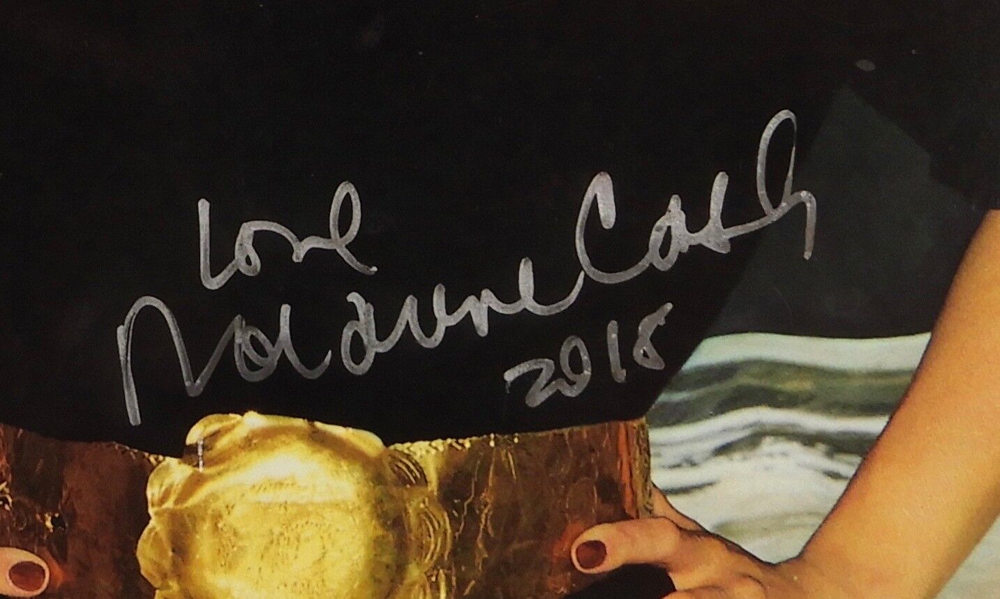 Rosanne Cash Somewhere In The Stars Signed Autograph JSA Album Vinyl Record