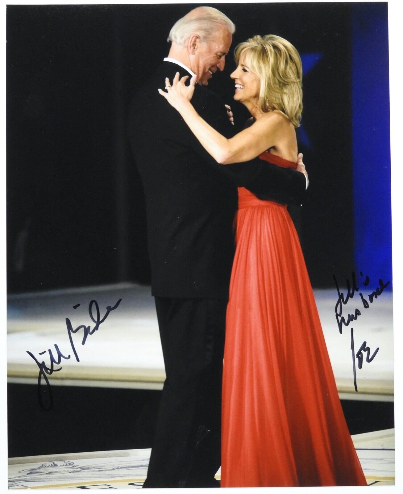 Joe Biden and Jill 46th President JSA Autograph Signed Photo COA 8 x 10