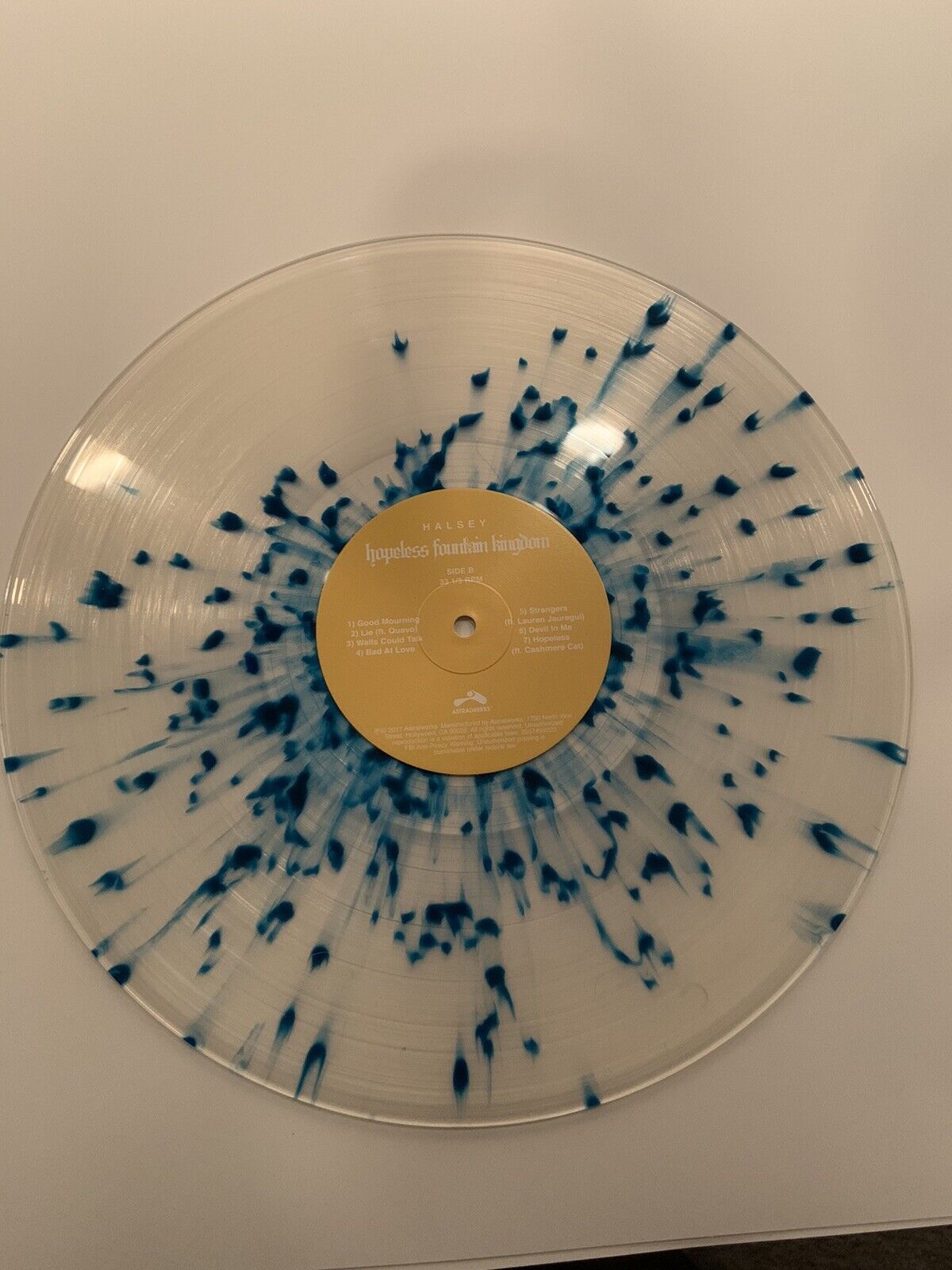 Halsey JSA Signed Autograph Record Album Vinyl Hopeless Fountain Kingdom