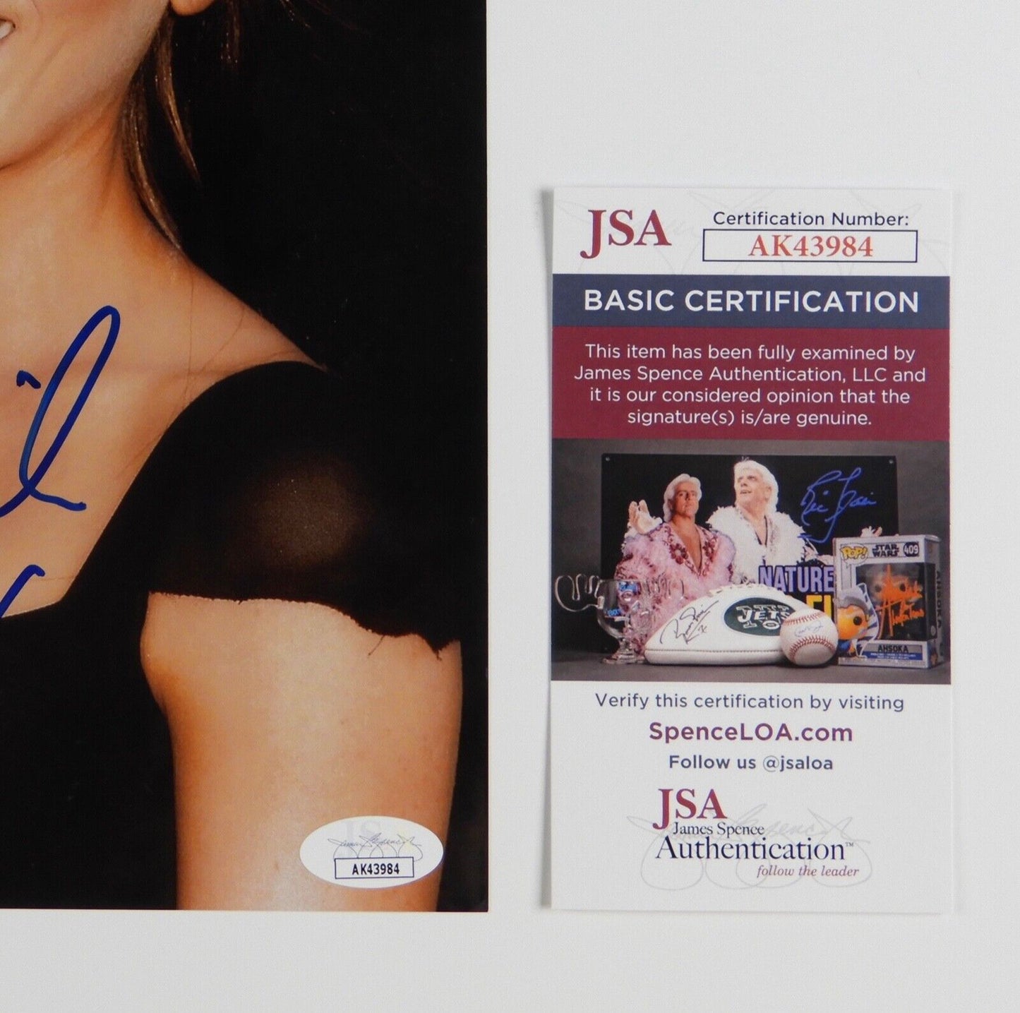 Kate Beckinsale JSA Signed Autograph 8 x 10 Photo