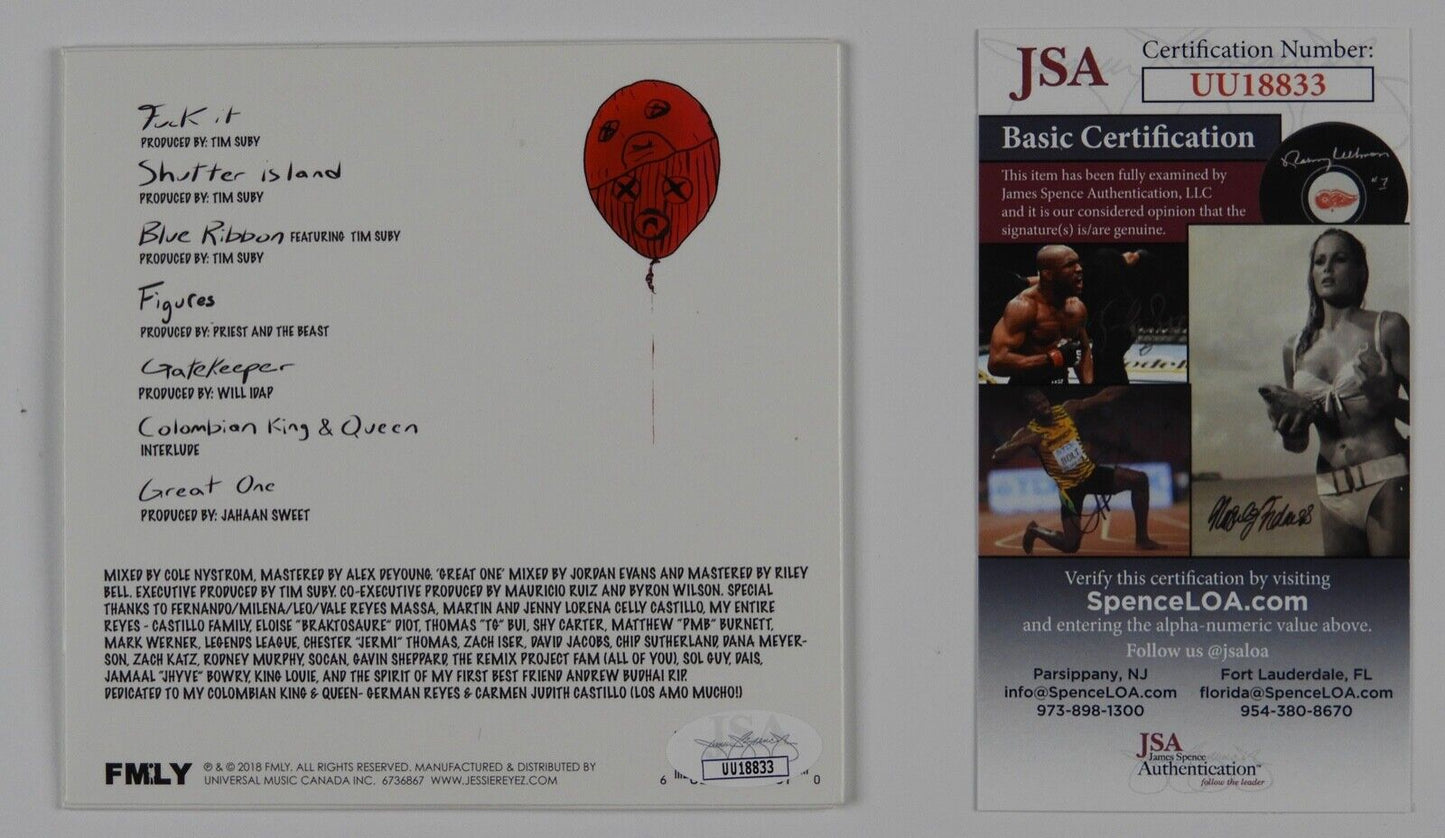 Jessie Reyez JSA signed autograph CD Kiddo