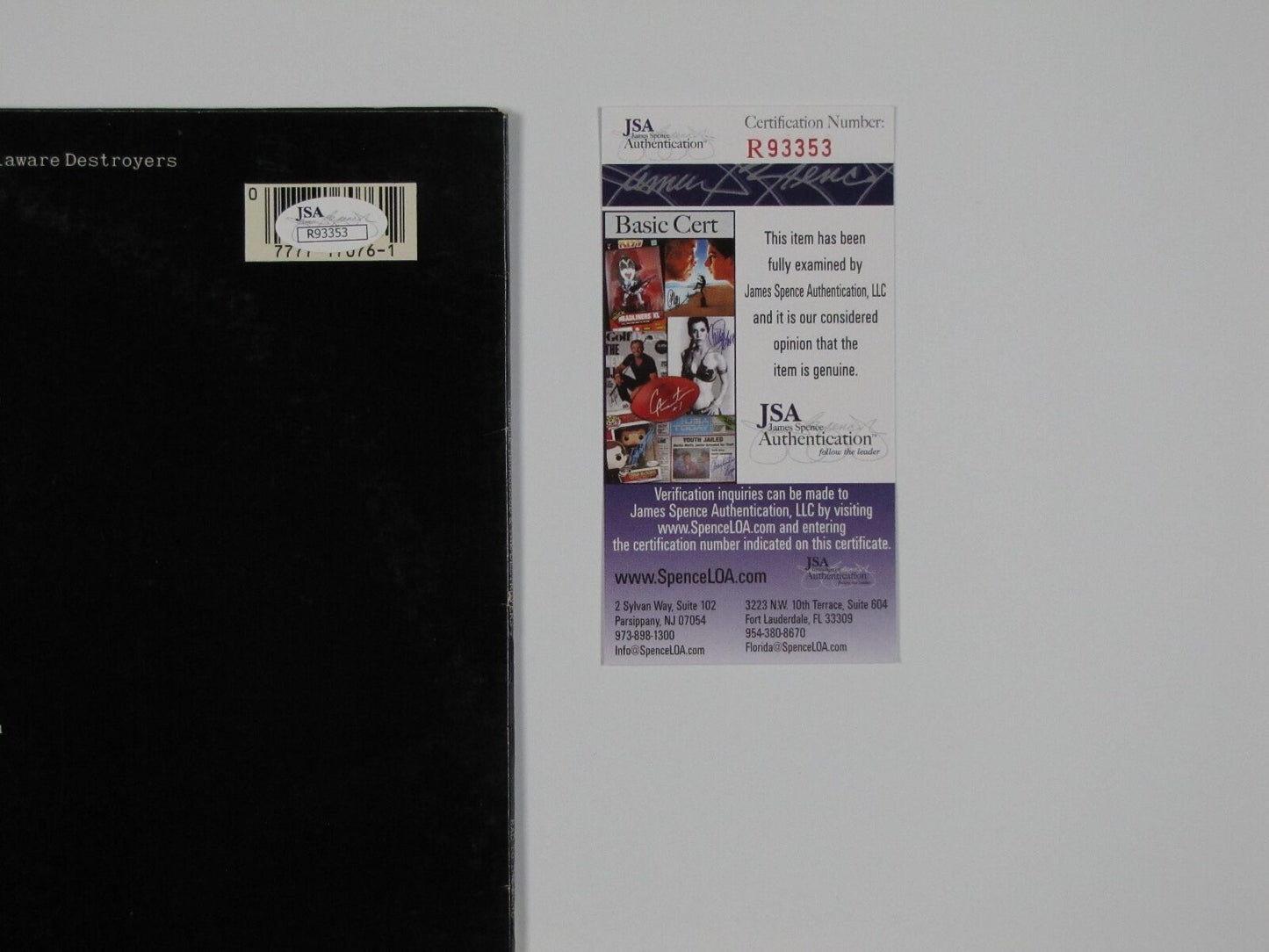 George Thorogood Bad to The Bone Signed Autograph Record Album JSA Vinyl