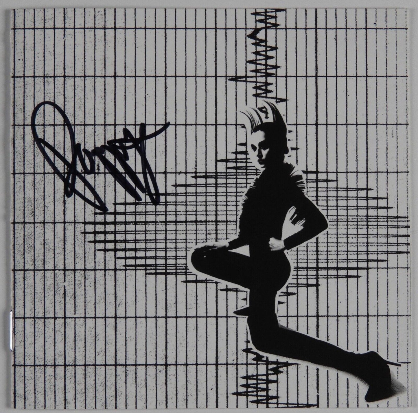 Poppy JSA COA signed autograph CD booklet Comes with full vinyl Flux