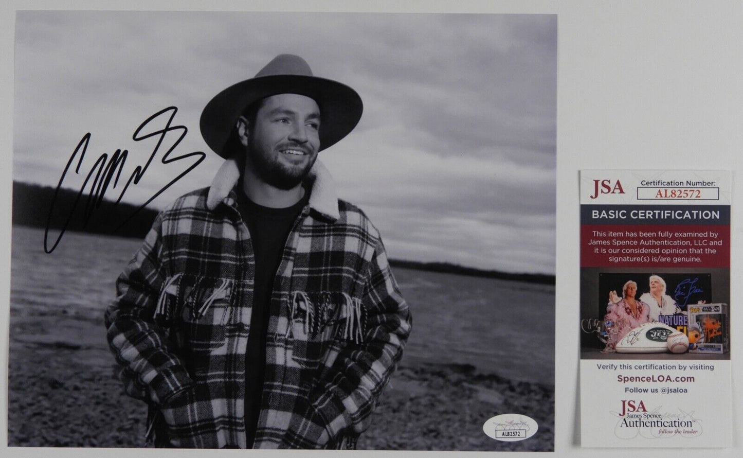 Chayce Beckham JSA Signed Autograph 8 x 10 Photo Country Music Star