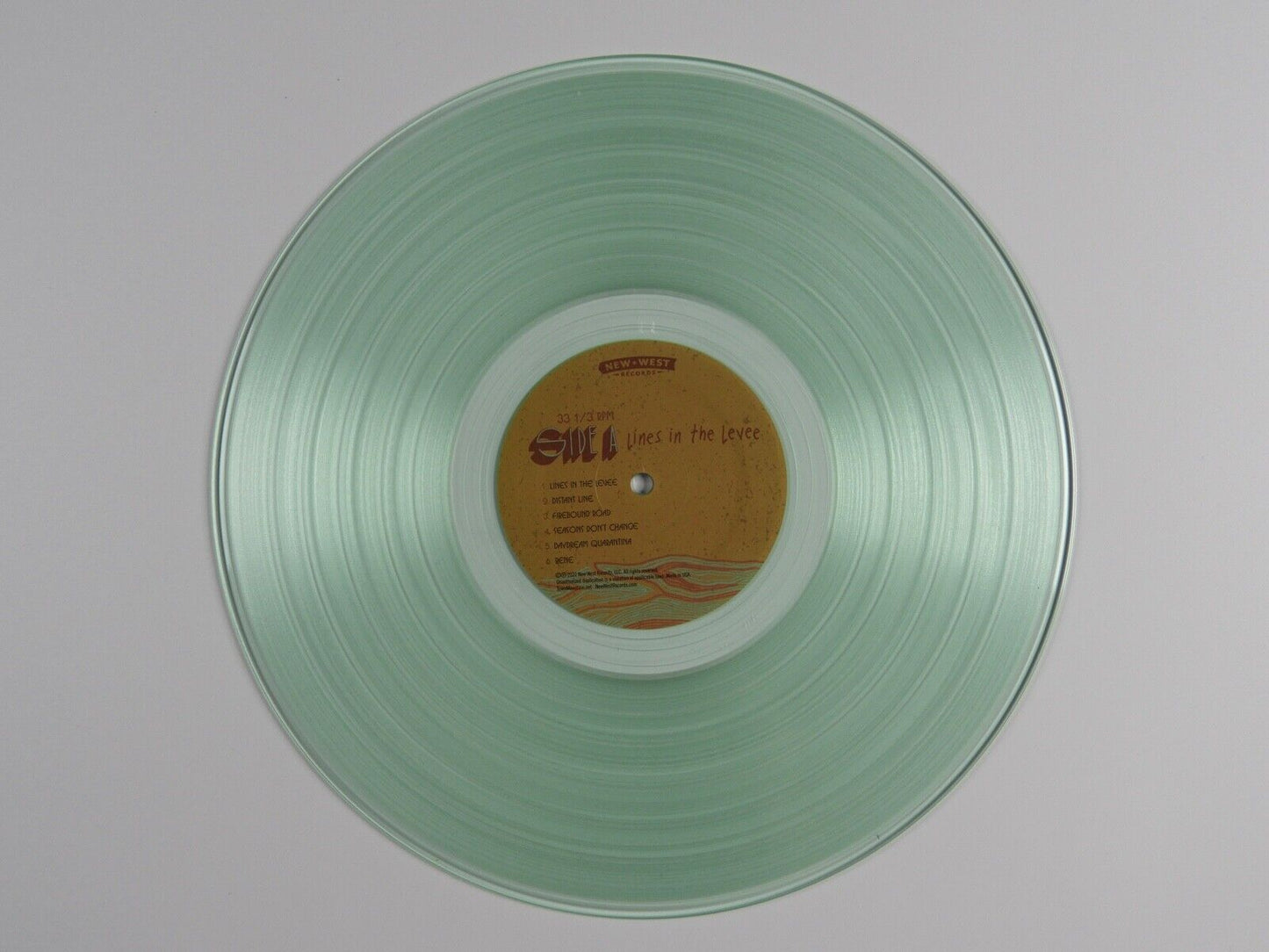 Town Mountain JSA Signed Autograph Album Vinyl Record Lines In The Levee