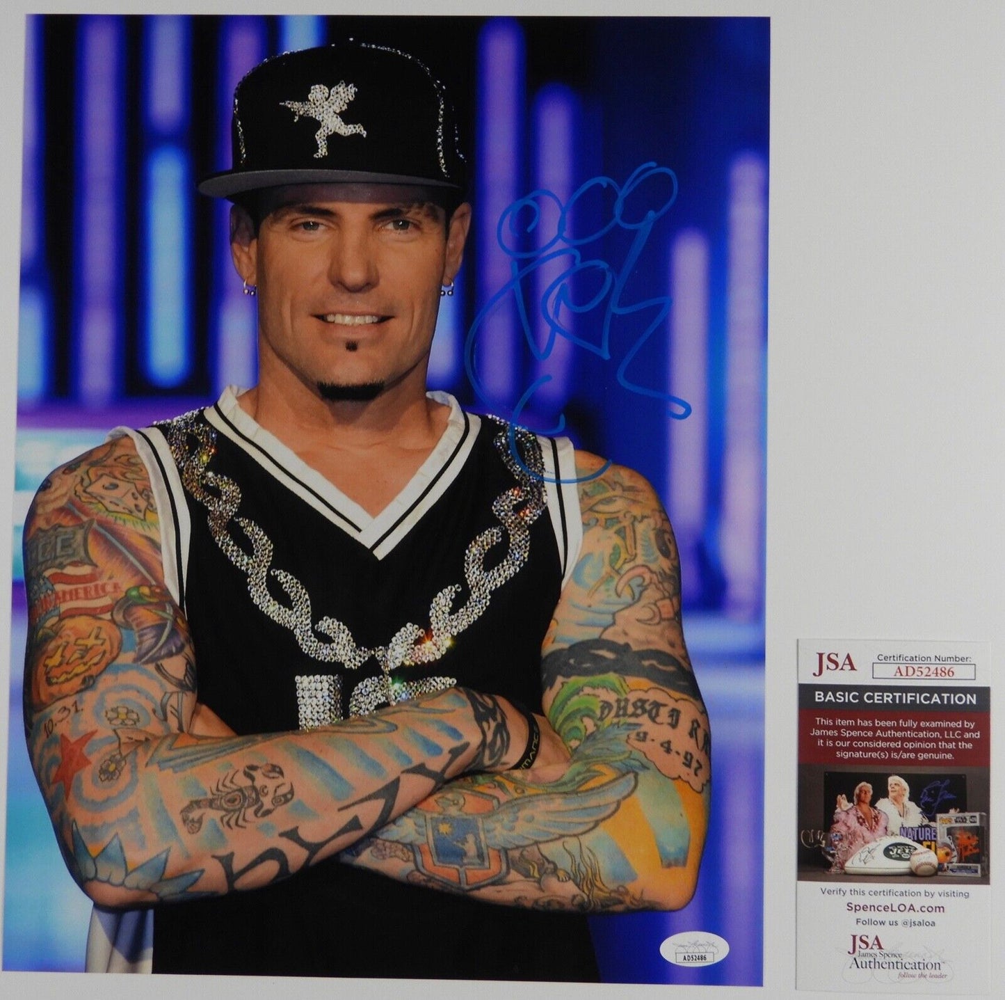 Vanilla Ice Autograph JSA 11 x 14 Signed Photo