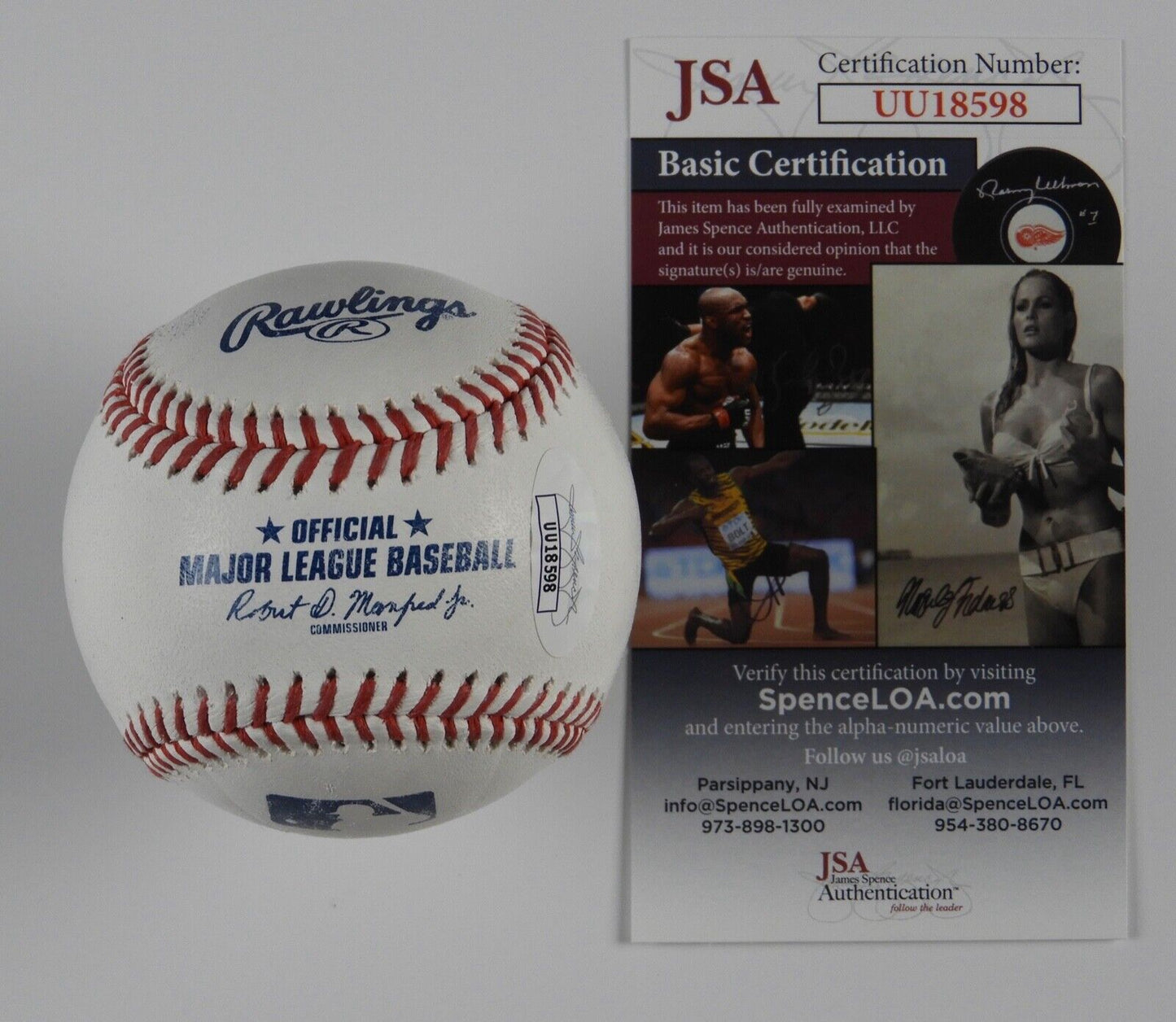 Geena Davis JSA Signed Autograph Baseball A League Of Their Own Rockford