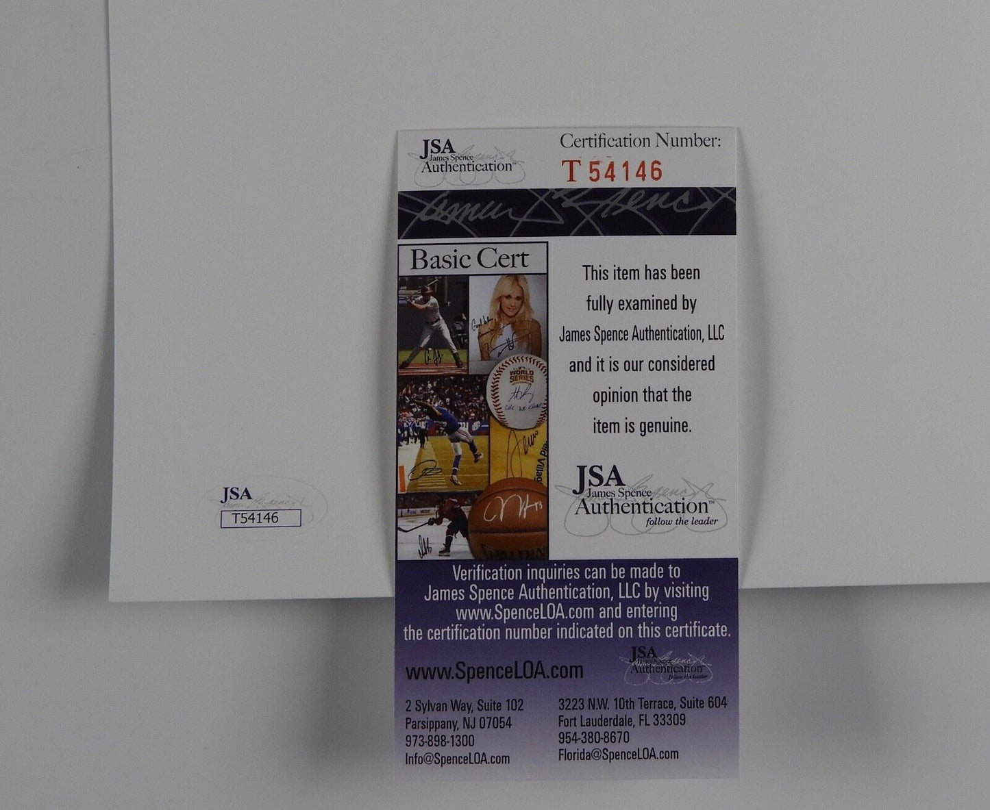 Star Wars Ian McDiarmid Emperor Palpatine Autograph Signed Photo JSA 11 x 14