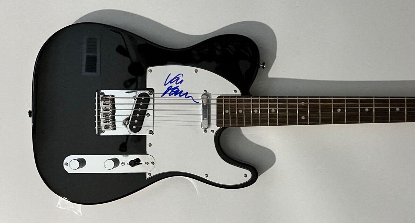 Van Morrison Autograph Signed Telecaster Fender Squier Guitar Epperson REAL COA
