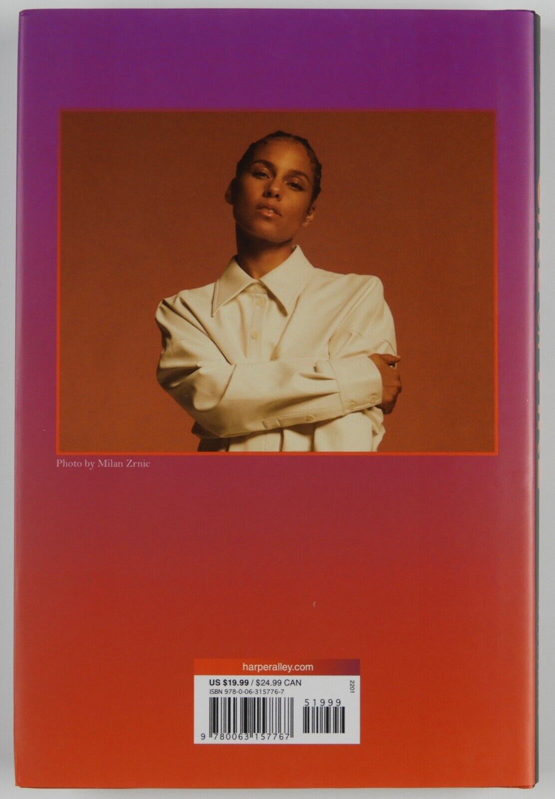 Alicia Keys JSA Autograph Signed Book Girl On Fire