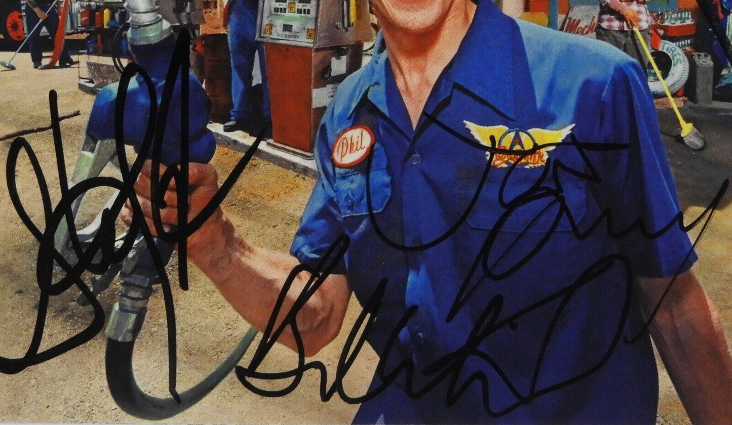 Aerosmith JSA Autograph Fully Signed CD Booklet Steven Tyler +