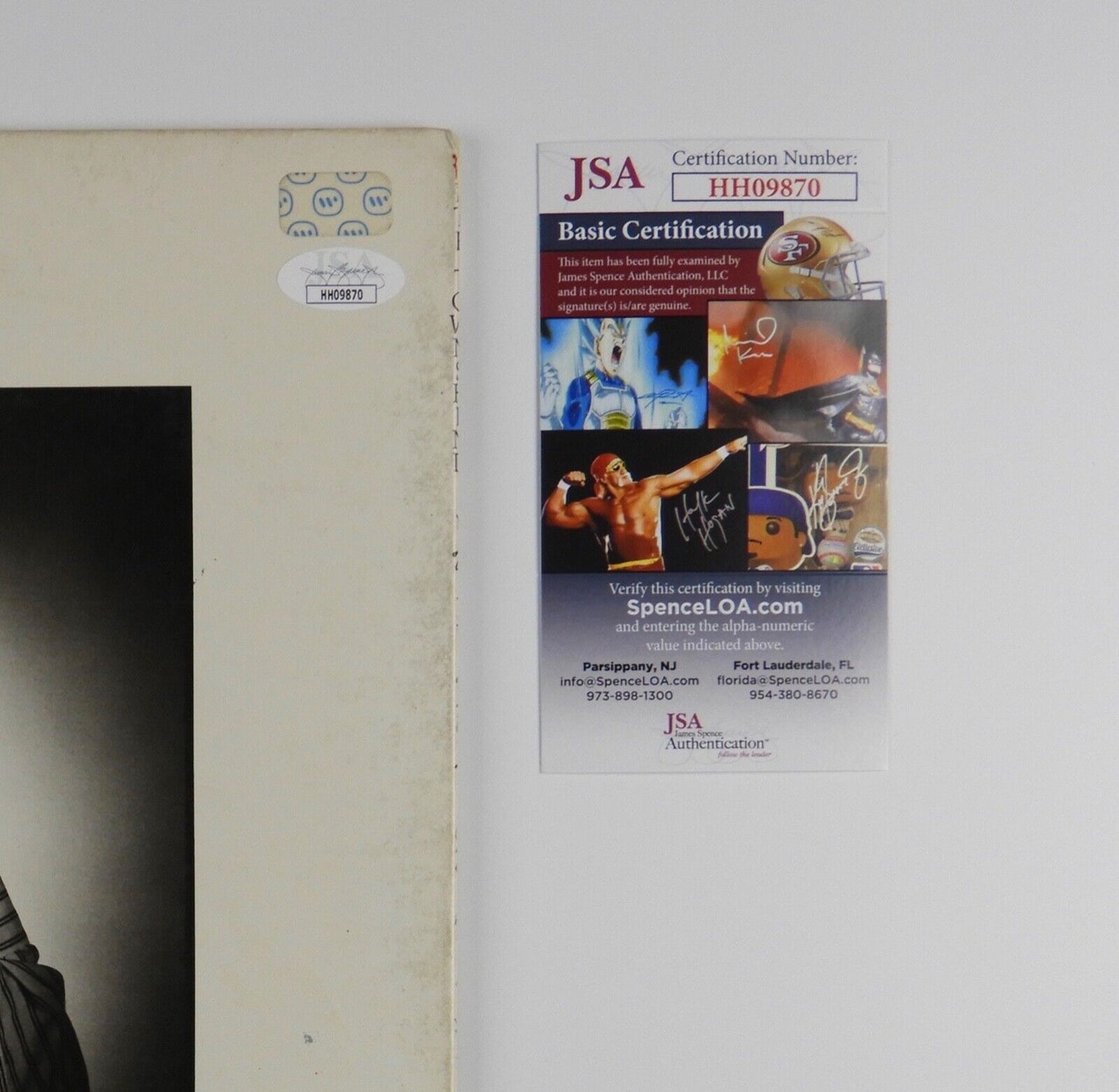 The Who Pete Townshend Signed JSA Autograph Signed Album Record