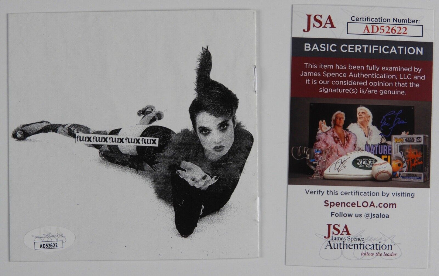 Poppy JSA COA signed autograph CD booklet Comes with full vinyl Flux