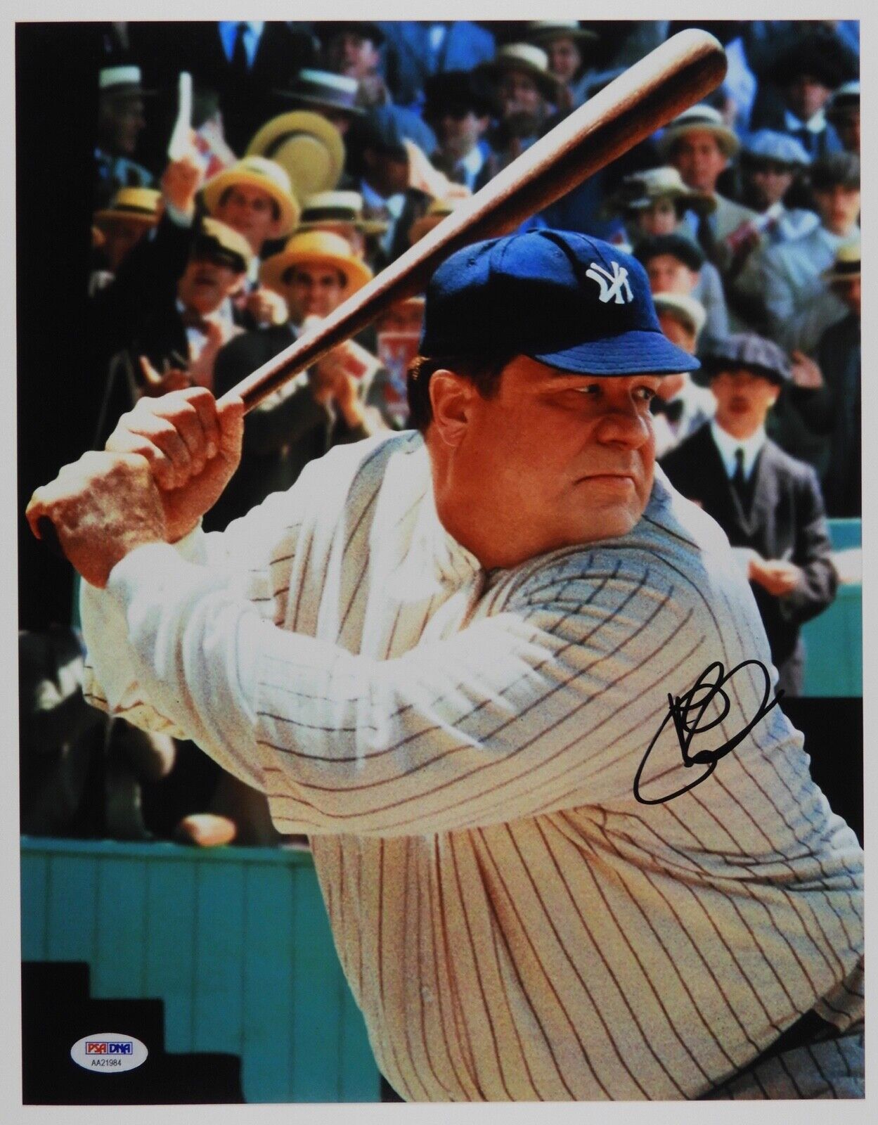 John Goodman Autograph PSA 11 x 14 Signed Photo Babe Ruth