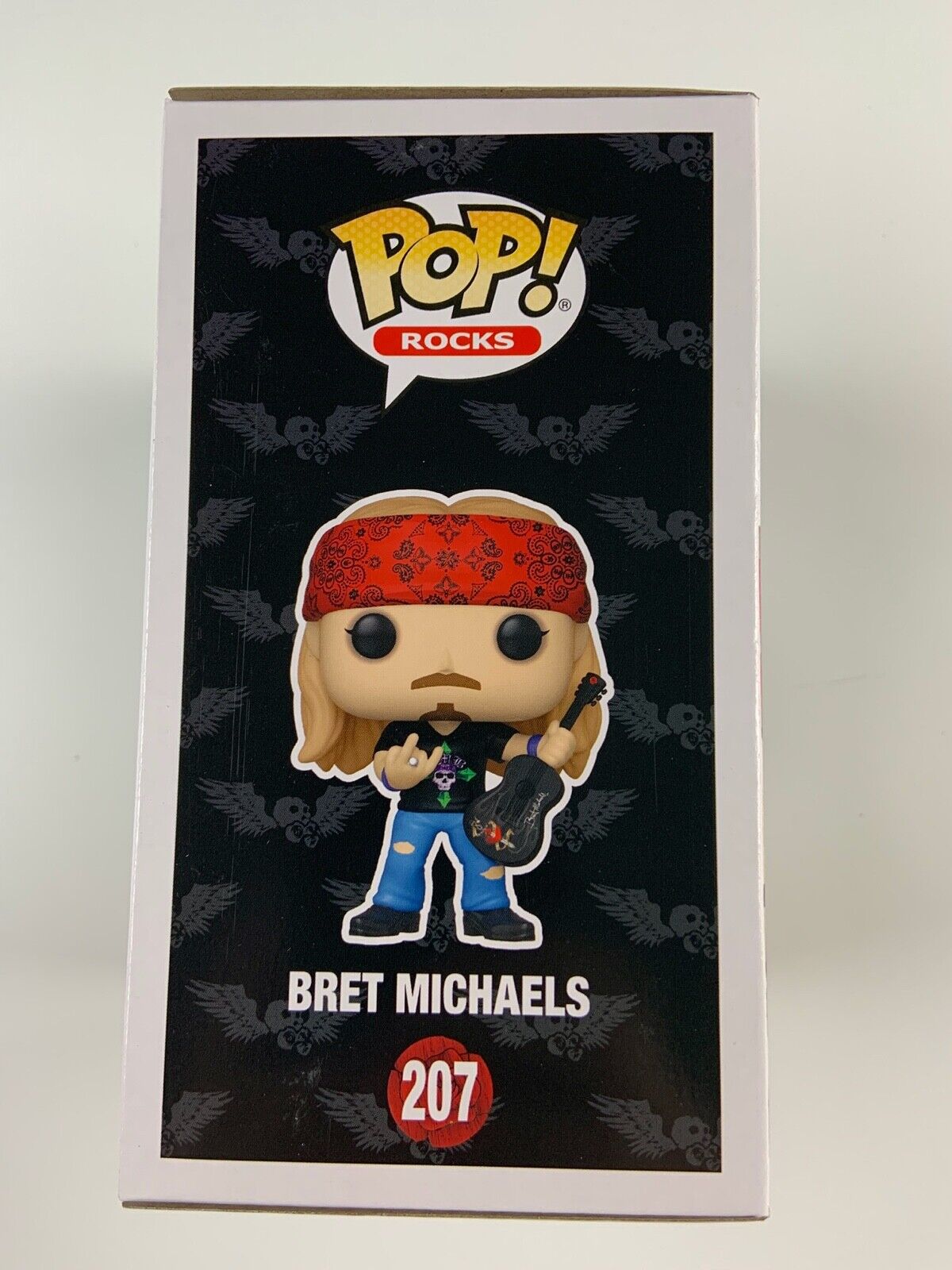 Bret Michaels Poison JSA COA Signed Autograph Funko Pop 207